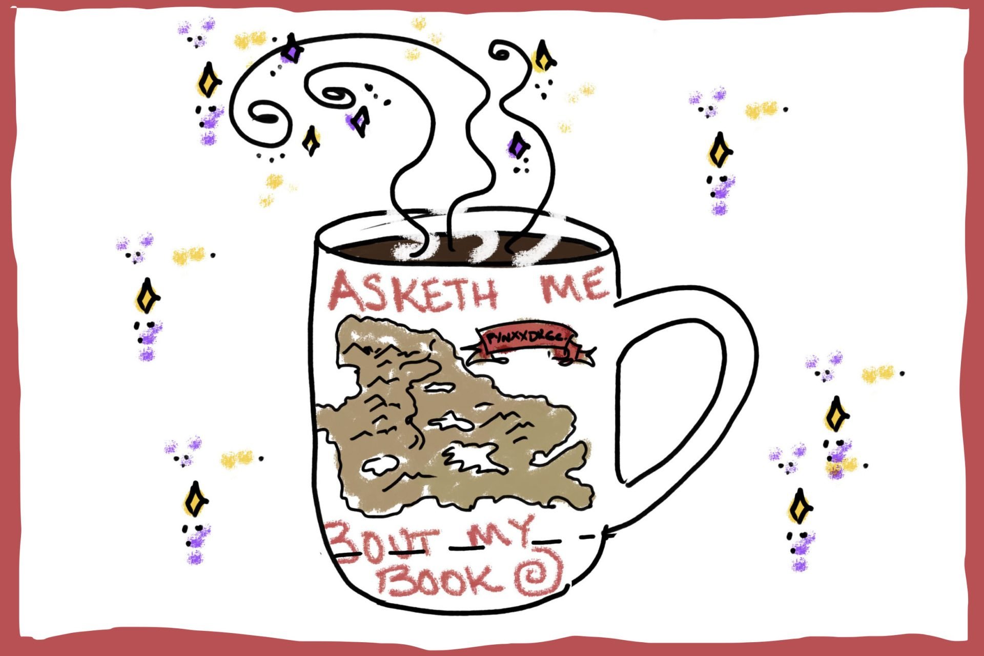 Enchanted Fantasy Map Coffee Mug